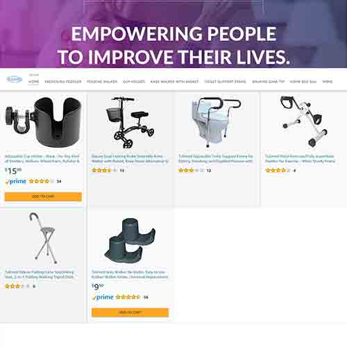 Tulimed Amazon store banner